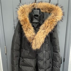 Mackage Kay down coat with fur collar XS